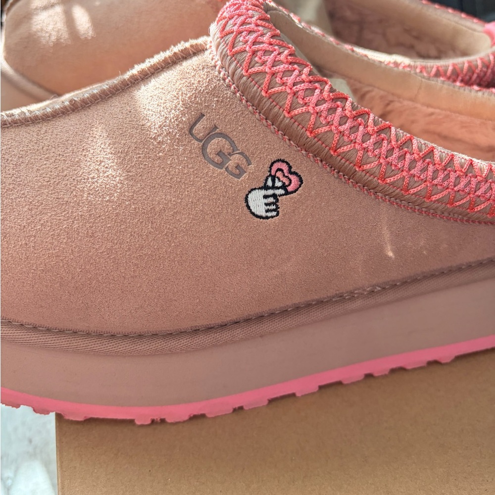 UGG Brown and Pink Tazz Love 25 Slip-Ons
Limited edition - Picture 7 of 14